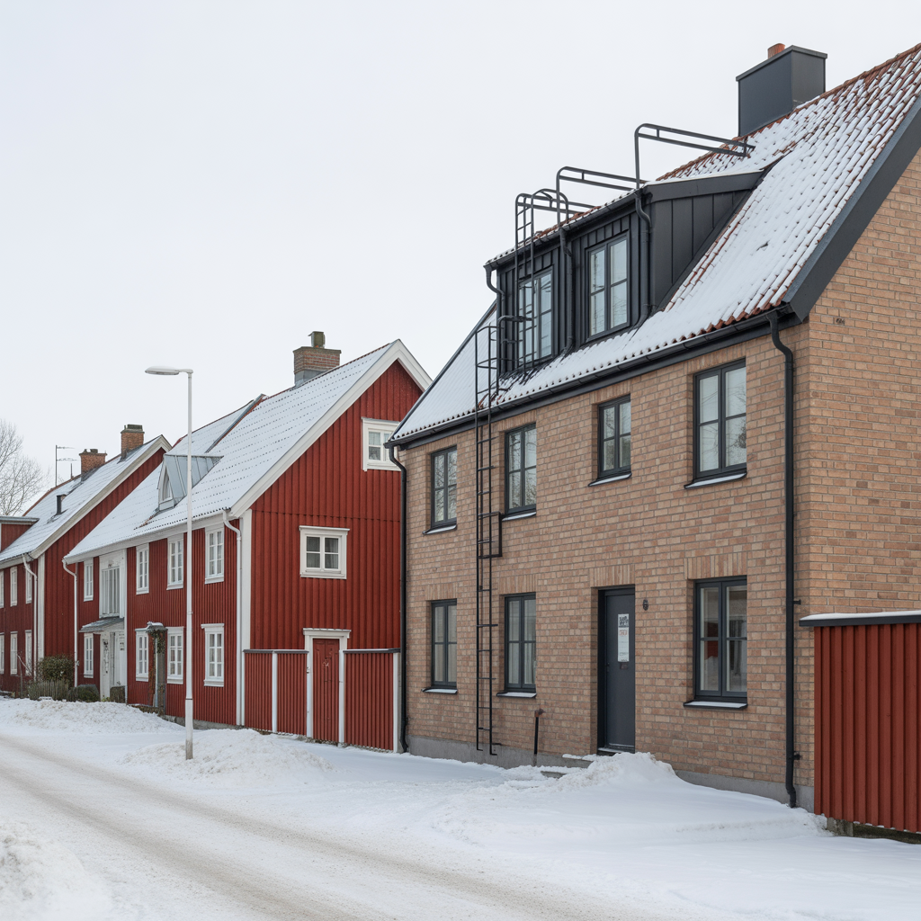 snorasskydd pa tak regler dimensionering och kostnad